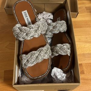 Steve Madden Newbie Rhinestones Brand New In Box
